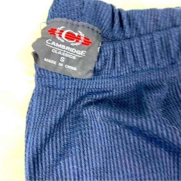 2-piece blue Thermo pajama set Small pant & long sleeve, Cambridge classics. - Picture 2 of 6